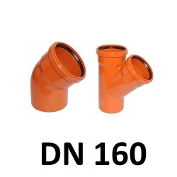 PVC jungtys DN160