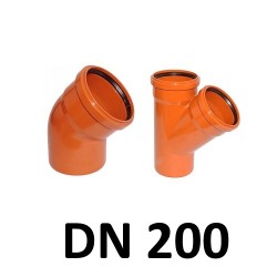 PVC jungtys DN200