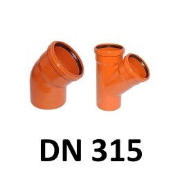 PVC jungtys DN315