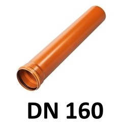 PVC vamzdžiai DN160